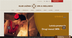 Desktop Screenshot of klublaznia.pl