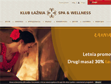 Tablet Screenshot of klublaznia.pl